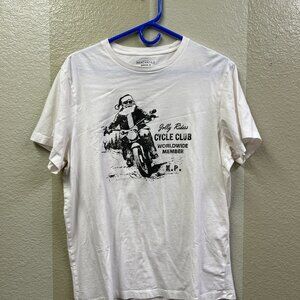 Men's J. Crew Christmas Themed Short Sleeved T-Shirt Size - Large